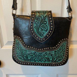 Montana West Conceal & Carry Leather Crossbody